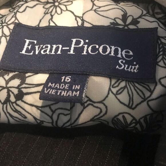 Evan Picone Pantsuit Women's Size 16 2-Piece Set Blazer & Pants NWT - Picture 11 of 14